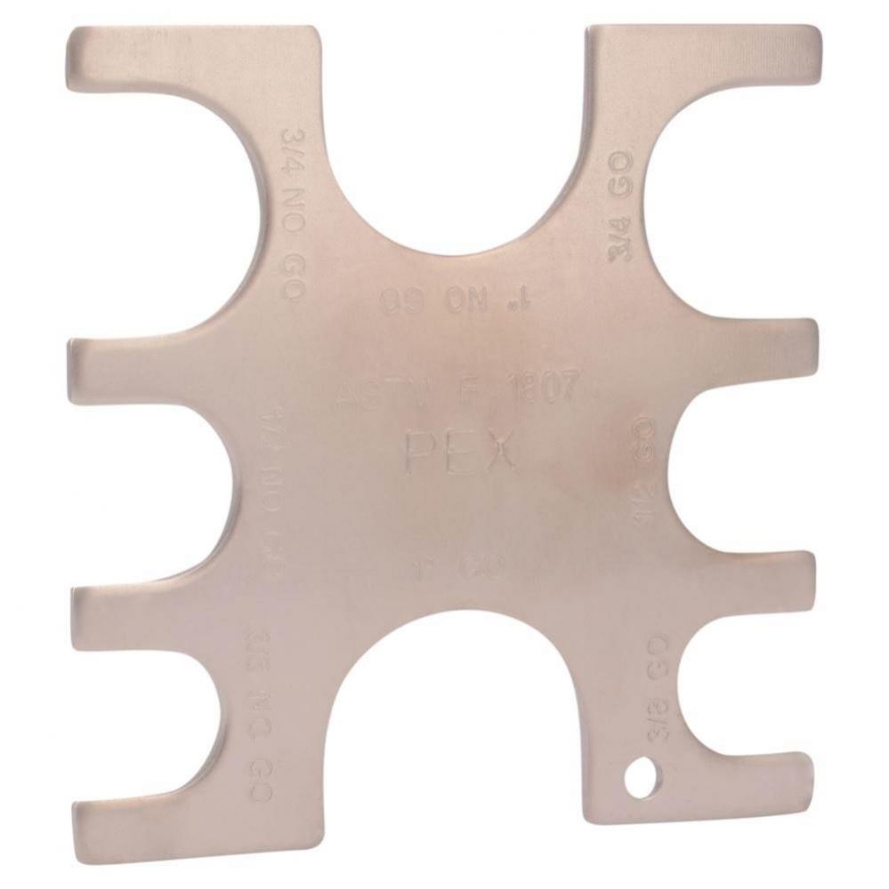 3/8'', 1/2'', 3/4'' Pex Crimp Ring Gauge