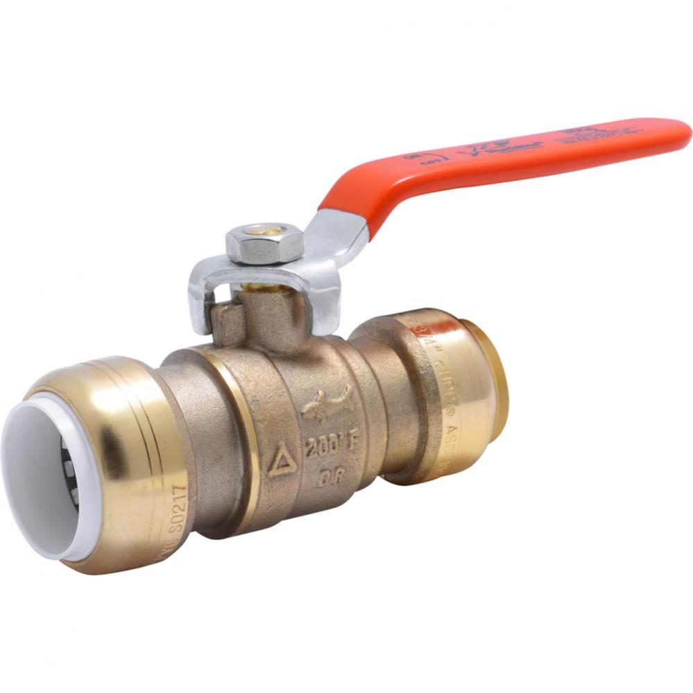 3/4'' Pvc X 3/4'' Cts Quarter-Turn Transition Ball Valve