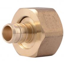 Sharkbite UC534LF - 1/2'' X 3/4'' Npsm Brass Swivel Adapter, Lead Free