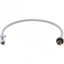 Sharkbite 24687 - 1/2 in. Straight Stop x 1/2 in. NPSM Click Seal Faucet Connector x 30 in.