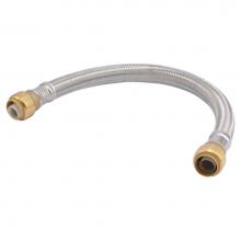 Sharkbite U3016FLEX18LF - 3/4 In. x 3/4 In. Coupling Hose Lead Free, 18 In.