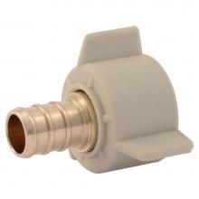 Sharkbite UC526LF - 1/2'' X 1/2'' Npsm Brass Swivel Adapter, Lead Free