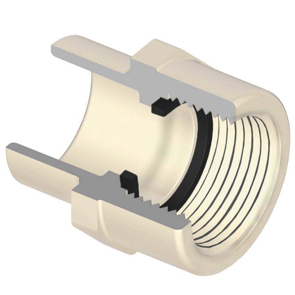 1 CPVC CTS FEM ADAPTER W/GASKET SOCXTHD