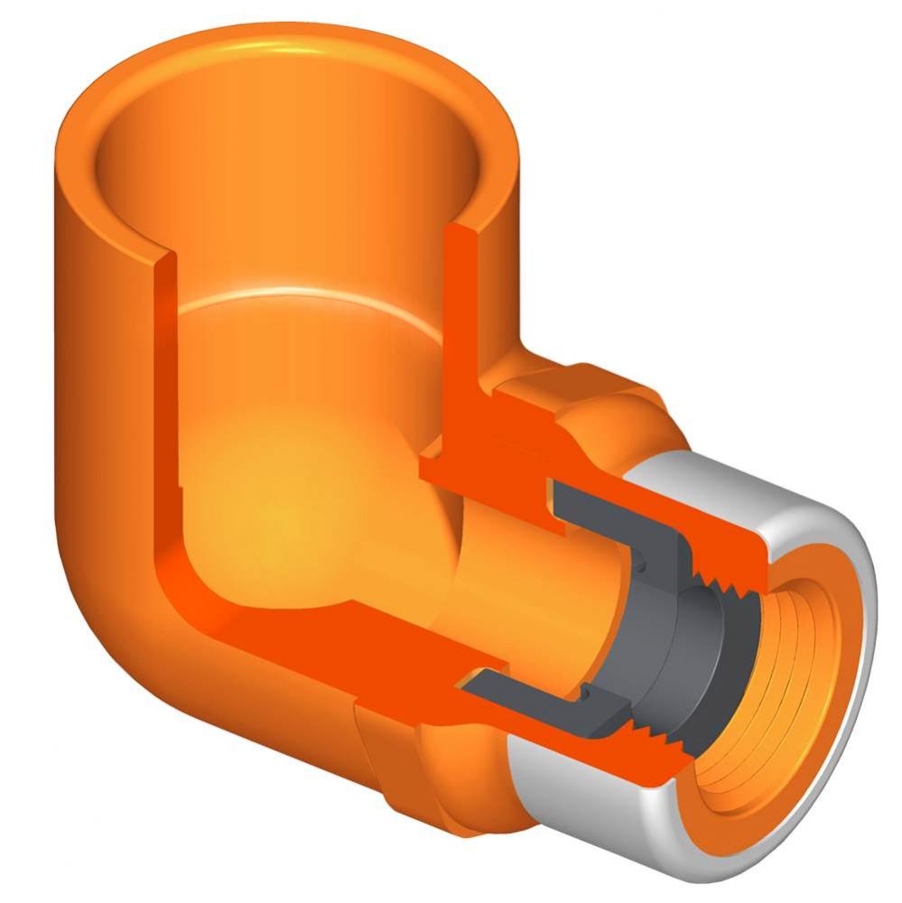3/4X1/2 CPVC GSKT SEAL 90 ELL SOCXSRNPSC