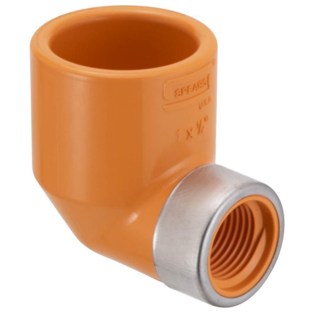 3/4X1/2 CPVC FG SPRKLR HD 90 ELL W/SSRNG