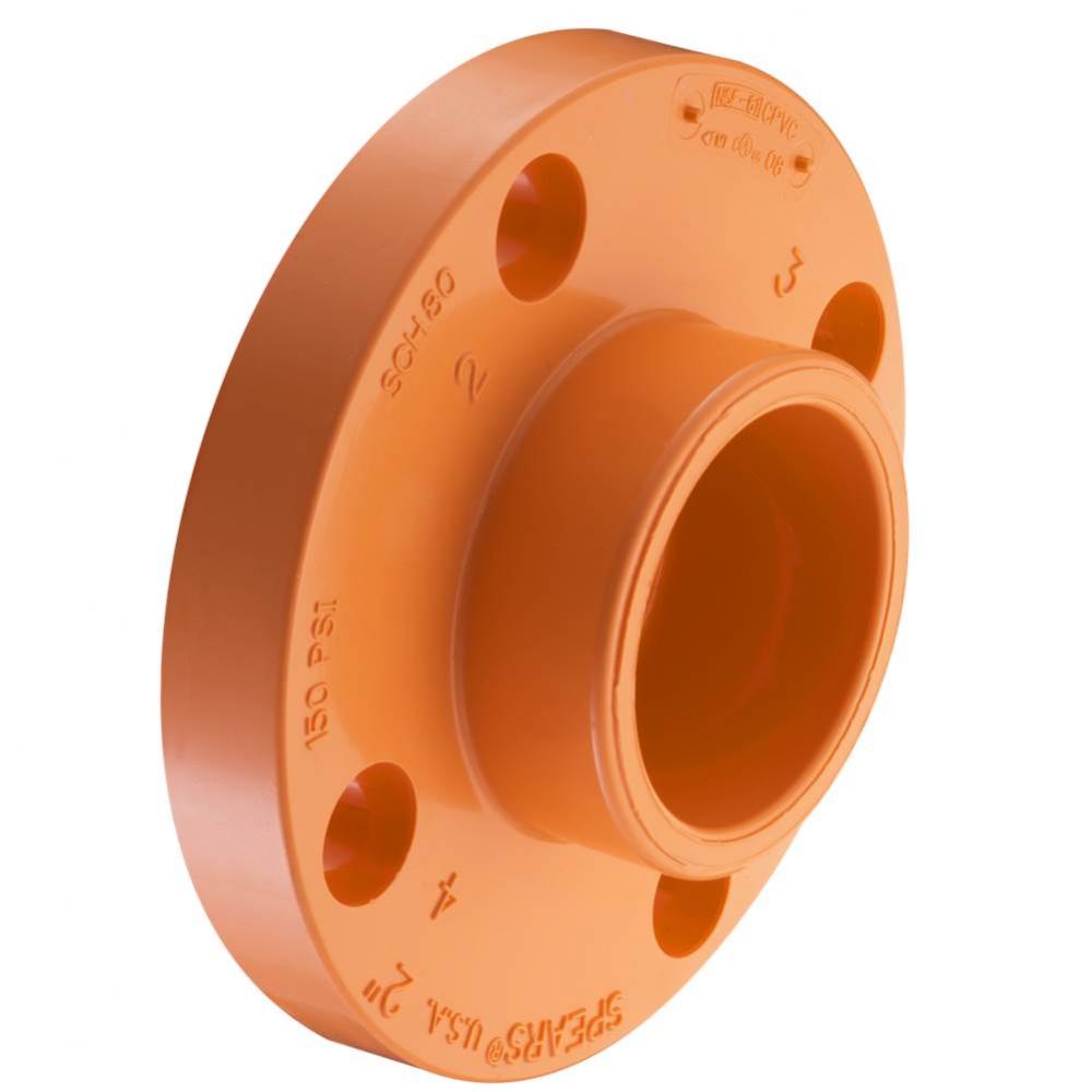 1 CPVC FLAMEGUARD SOLID FLANGE SOC CL150