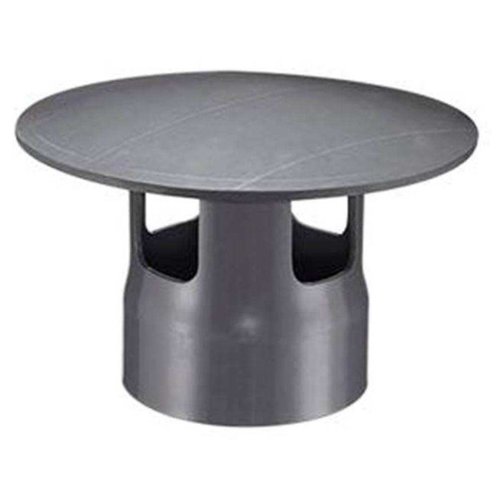 8 PVC RAIN CAP ''A'' STYLE SOC DUCT