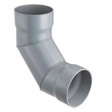 Spears 43063S-120C - 12 CPVC 90 ELL 3 SGMT SOC DUCT SMACNA