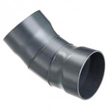 Spears 43173-180 - 18 PVC 3PC 45 ELL SOC DUCT SMACNA