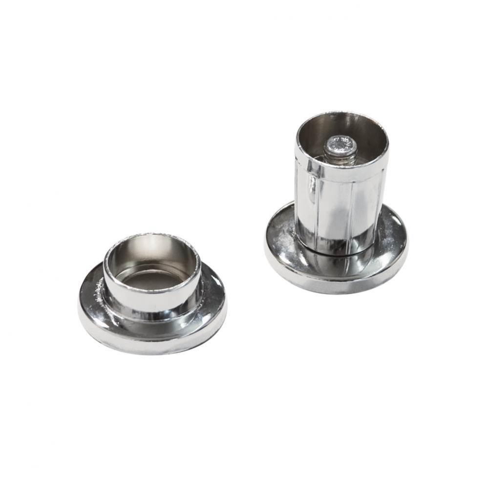 Adjustable Tension Shower Rod Flange, CH (C26)