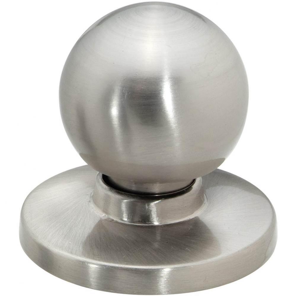 Pedestal Knob w/Removable Backplate, 1-3/8'', DC