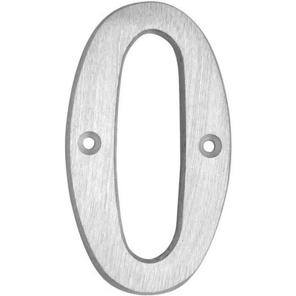 No.3 Classic 4'' House Number, BLK