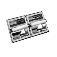 Taymor 01-TW101S - Twin Recessed Paper Roll Holder, CH (C26)