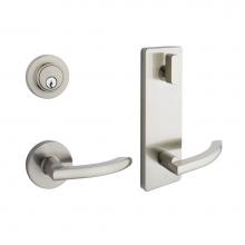 Taymor 30-INTRD66PC - Taymor Premier Interconnected Lock, Round Exterior Rose, Catana/Catana lever, SC4, UL, 26