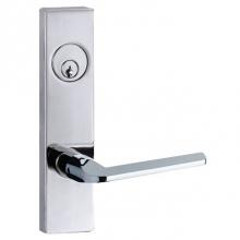 Taymor 39-E5672C26 - Mortise Lock w/Slip Stream Lever Dormitory w/Escutcheon Trim, CH (C26)