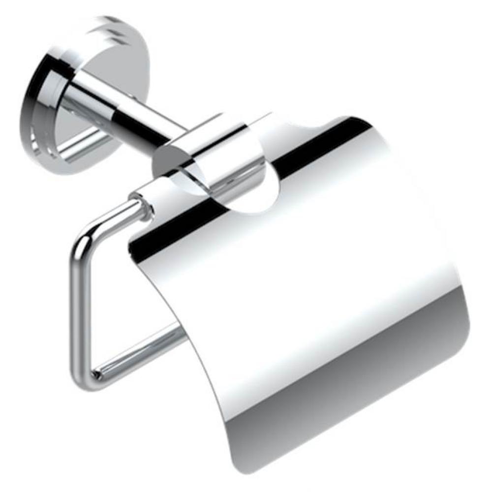 Toilet Paper Holder, Single Mount With Cover