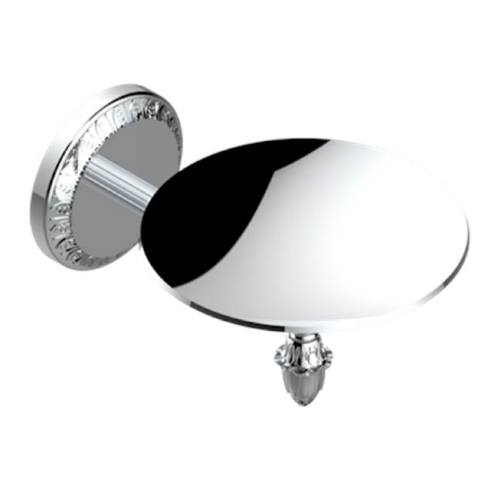 Soap Dish, Wall Mounted, 4'' Diameter