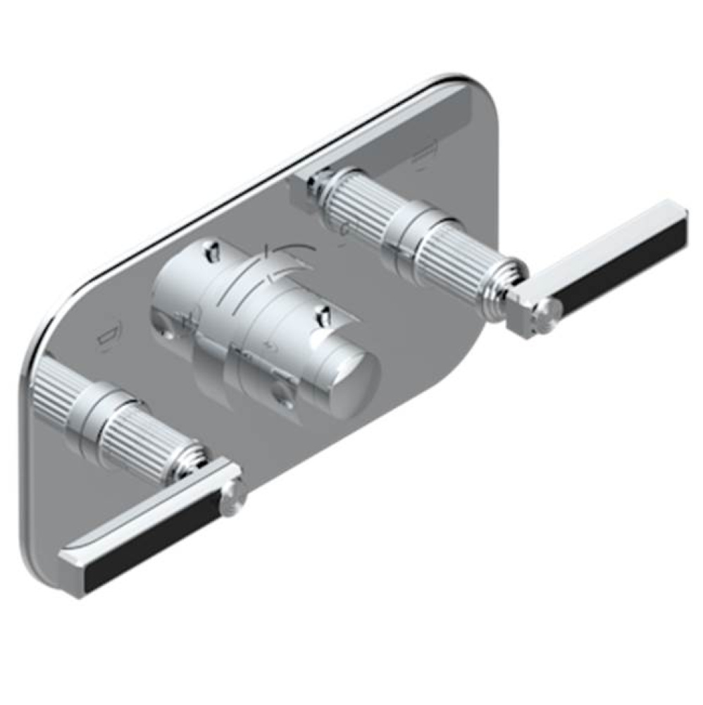 Trim For Thg Thermostat With 2 Valves Ref. 5 401ahm/us Rough Part Supplied With Fixing Box, Item T