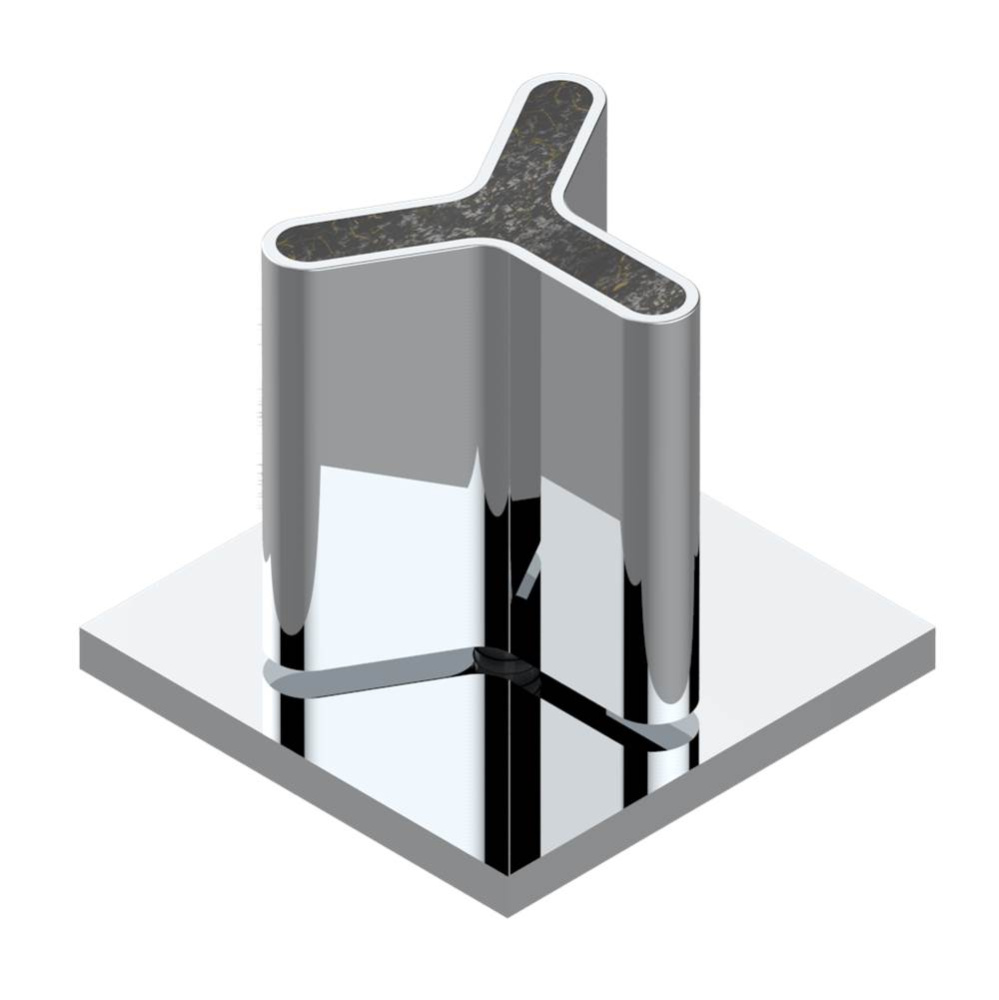 2-function deck diverter with trim