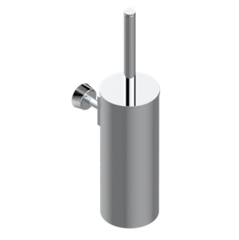 Metal Toilet Brush Holder With Brush With Cover Wall Mounted
