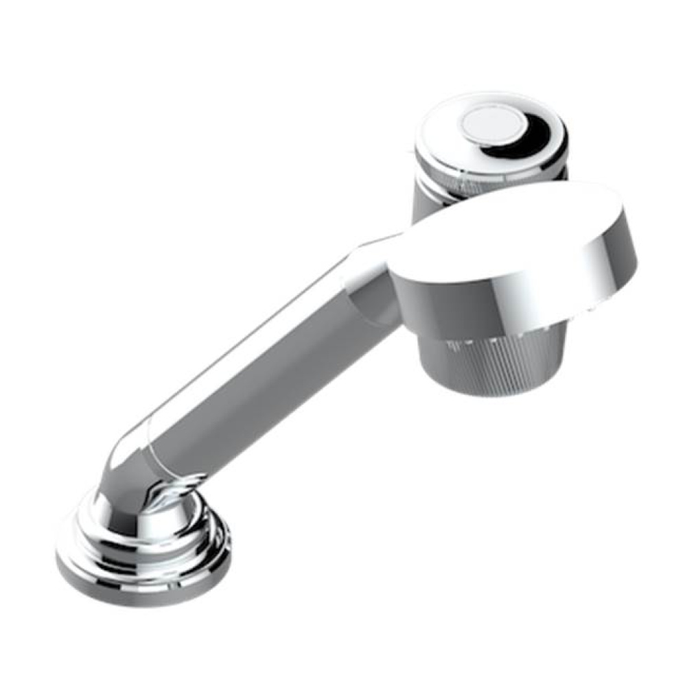 Deck Mounted Mixer With Handshower, Progressive Cartridge