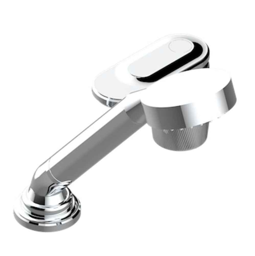 Deck Mounted Mixer With Handshower, Progressive Cartridge