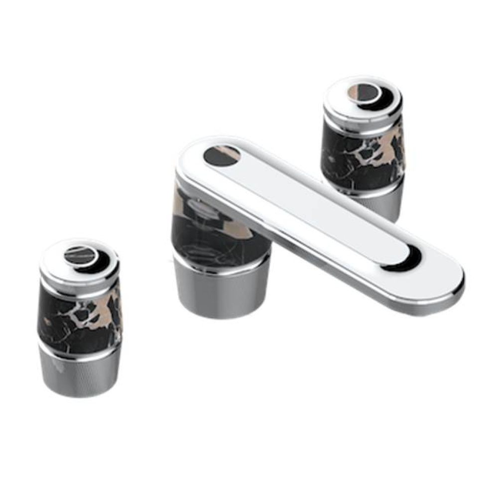 Widespread Lavatory Set With Drain