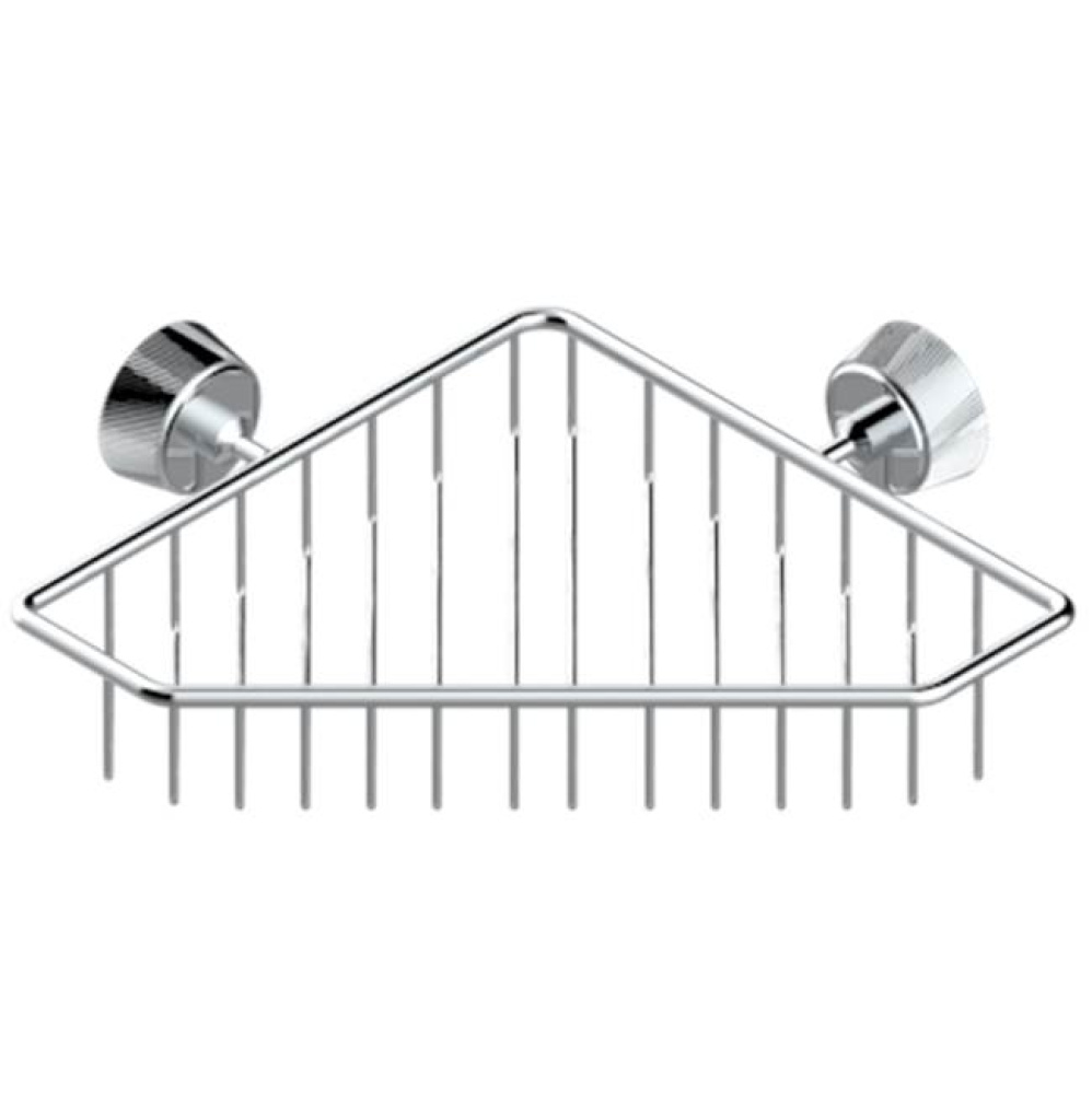 Large Corner Soap Basket, Wall Mounted
