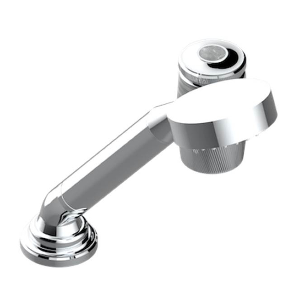 Deck Mounted Mixer With Handshower, Progressive Cartridge