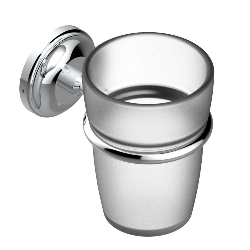 Tumbler holder, wall mounted