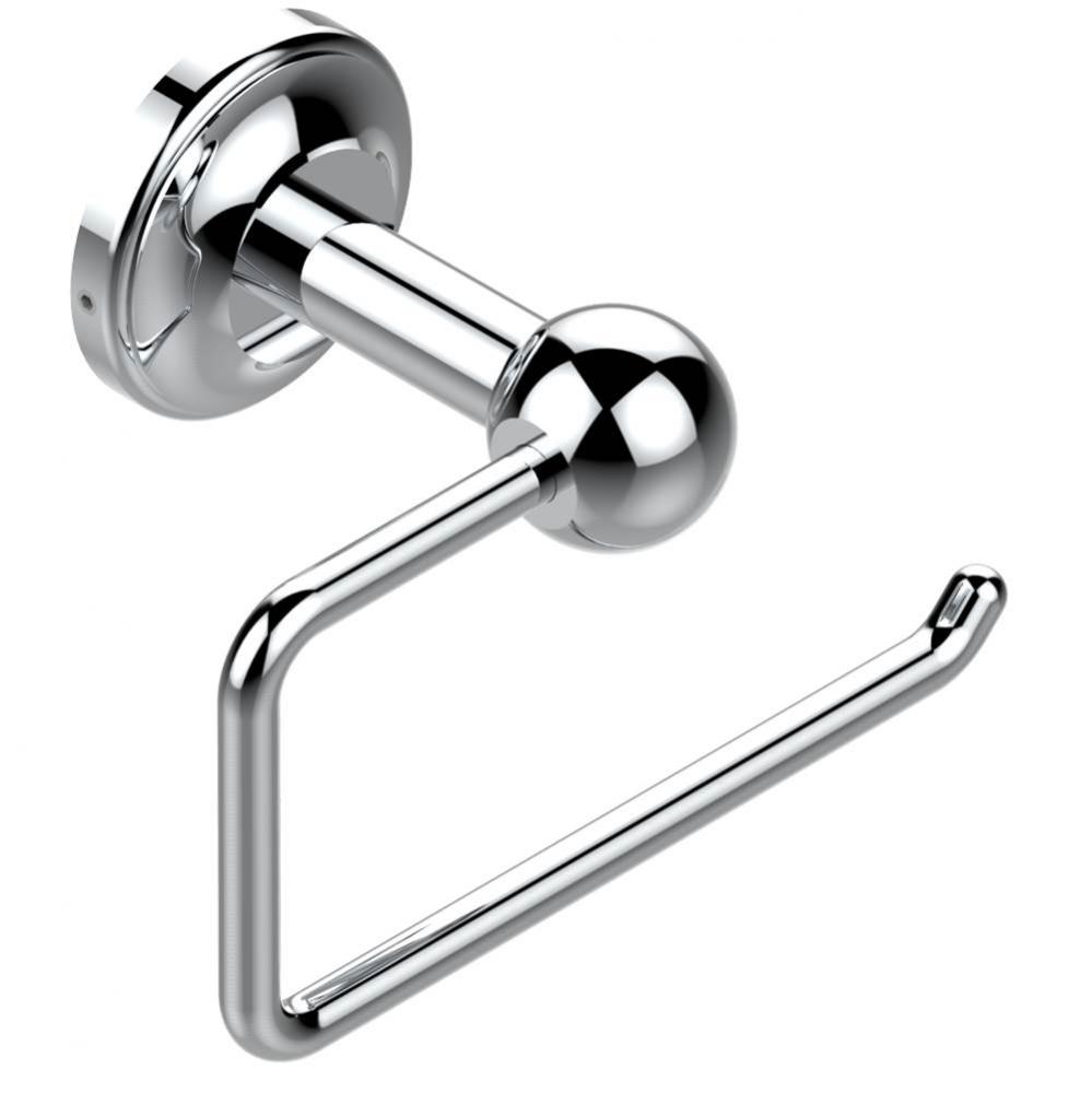 Toilet paper holder, single mount without cover