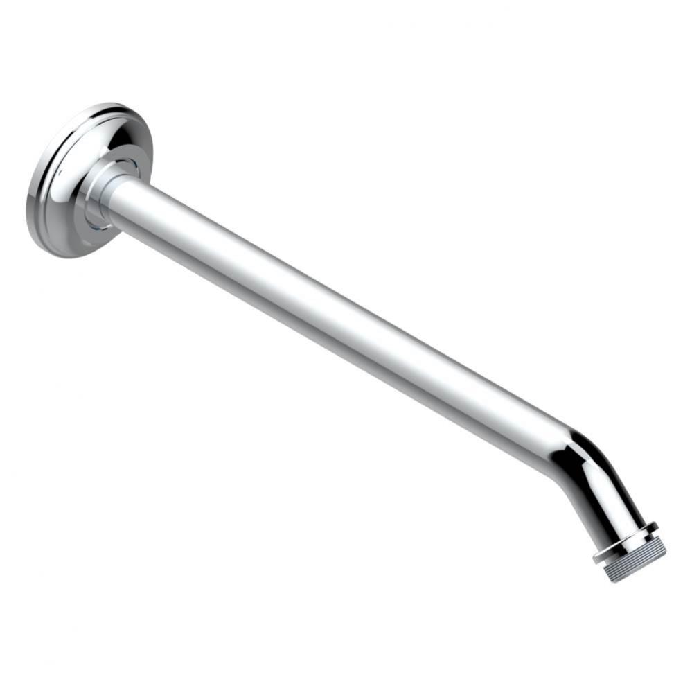 Horizontal shower arm, 45°, lg: 10''