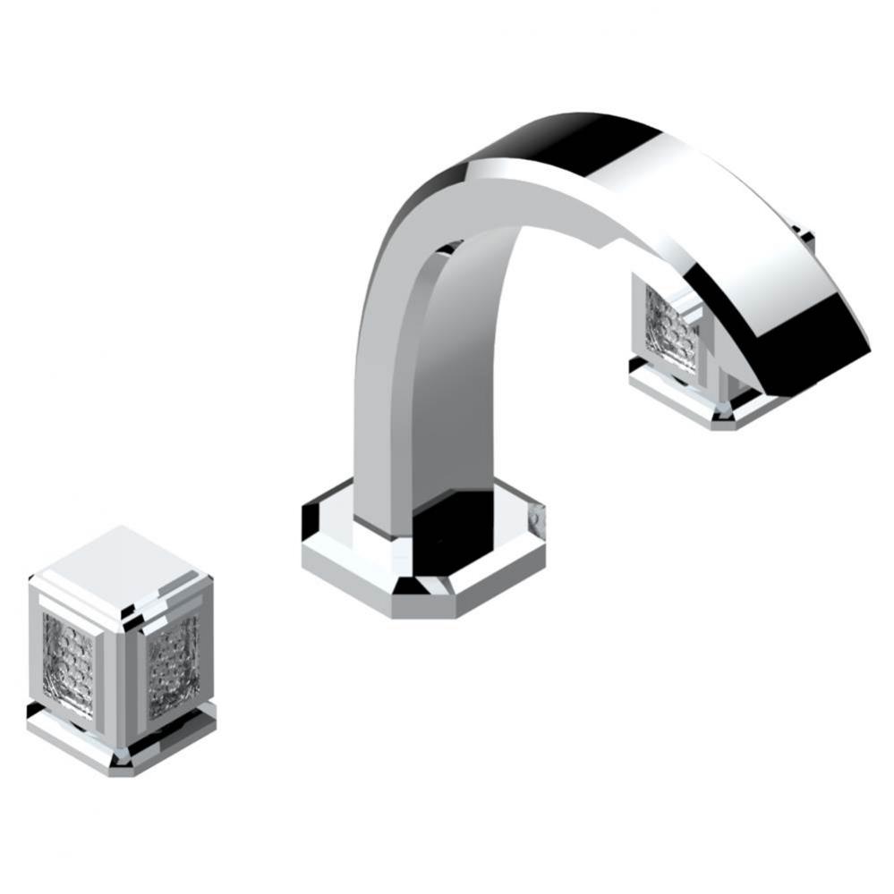 Roman tub set with 3/4'' valves