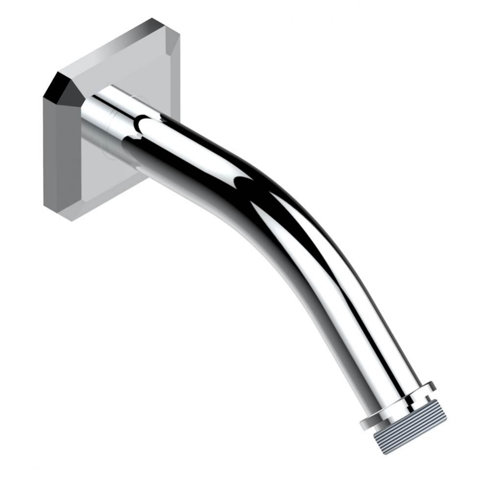 Horizontal shower arm, 45°, lg: 4'' 3/4