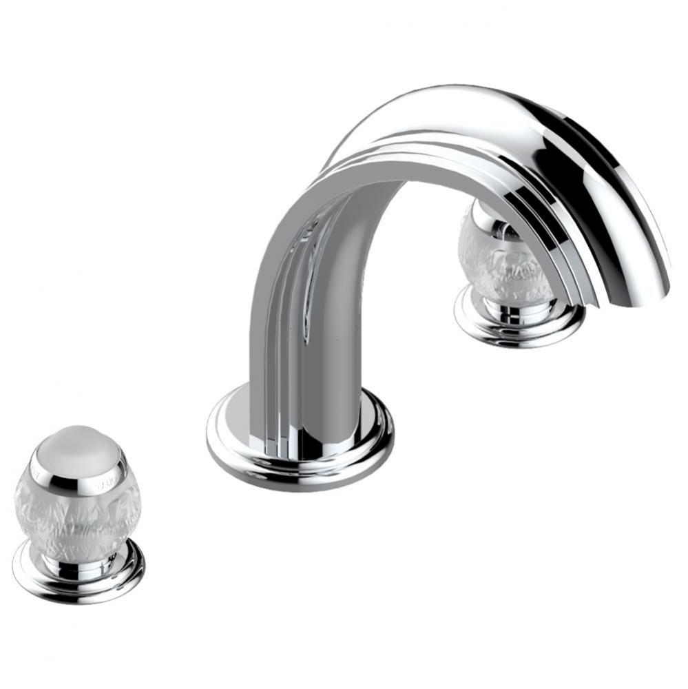 Roman tub set with 3/4'' valves