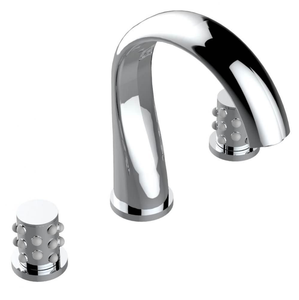 Roman tub set with 3/4'' valves