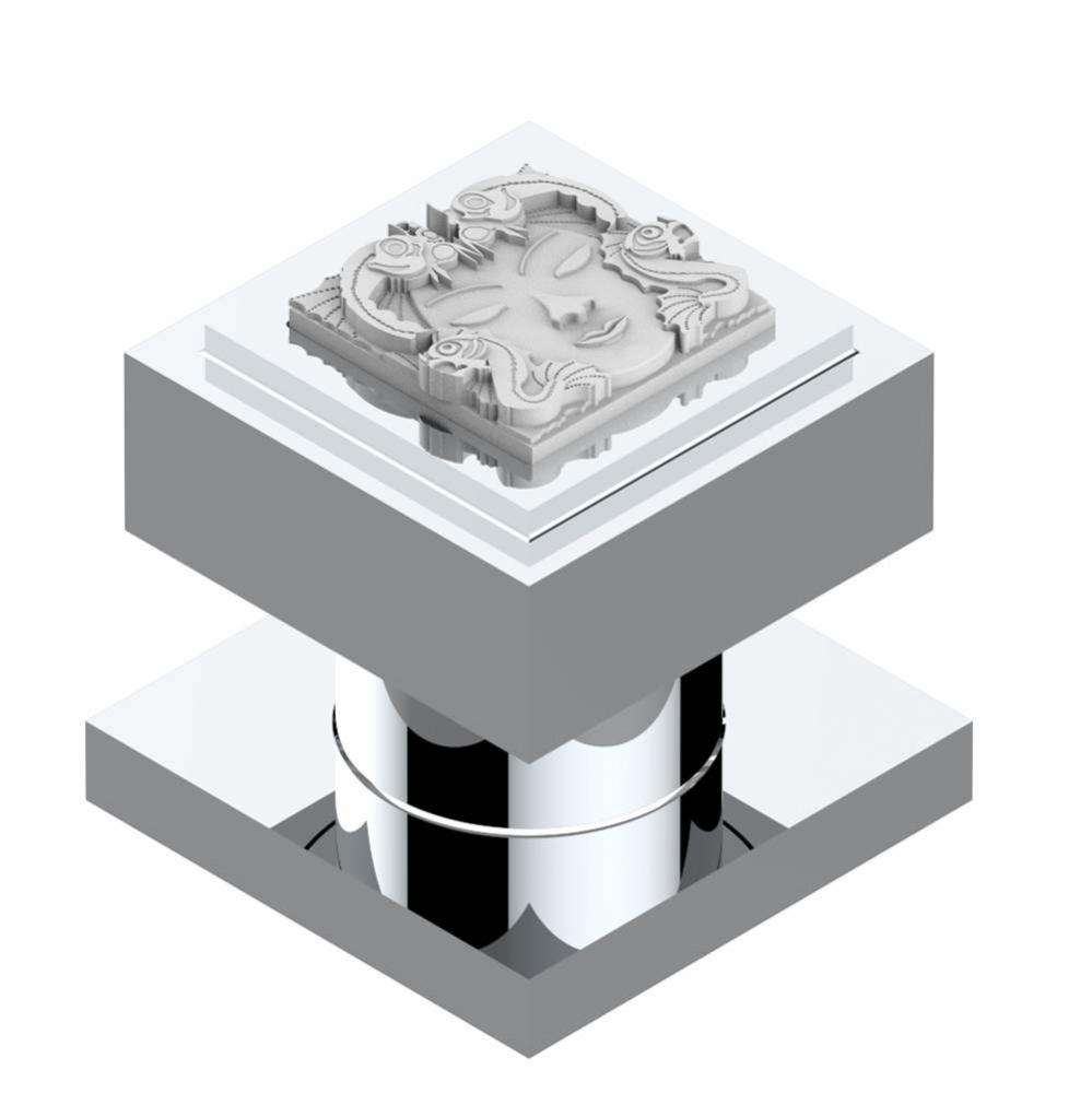 2-function deck diverter with trim