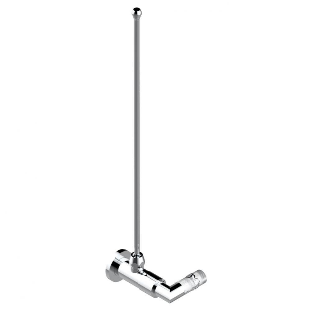 Angle supply valve with 3/8'' adaptor set