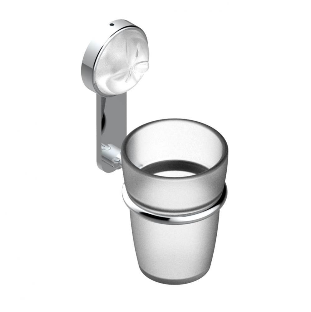 Tumbler holder, wall mounted