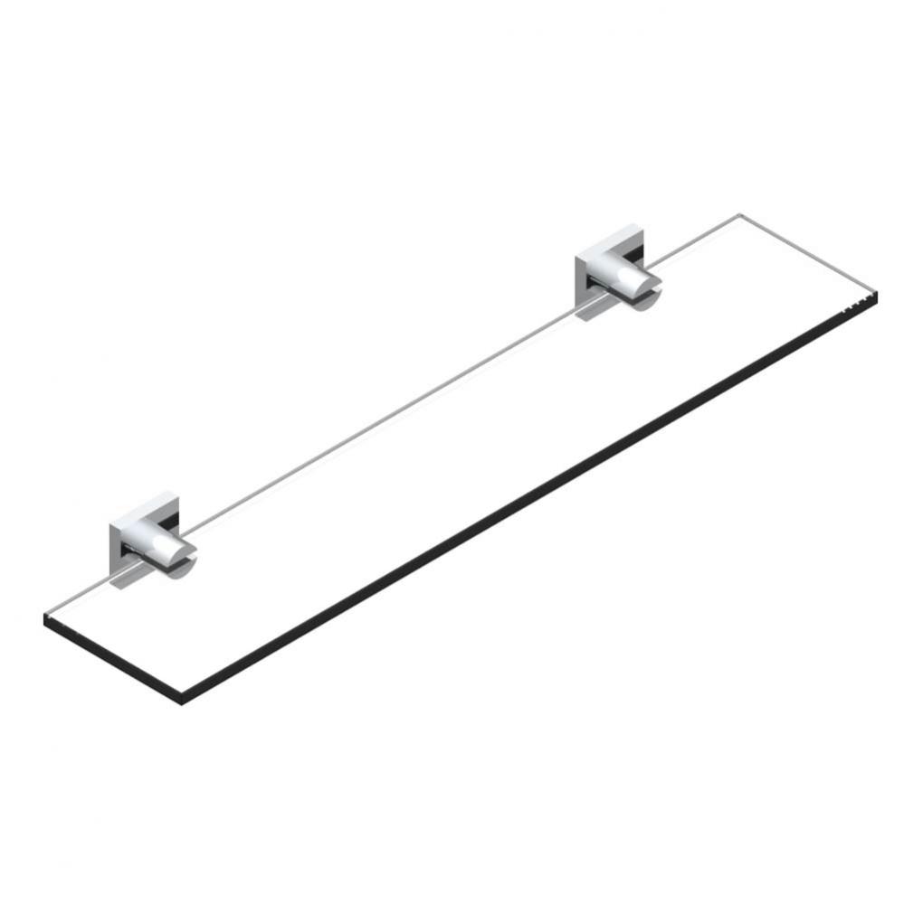 A6N-564 - Glass Shelf 23 5/8'' Long With Brackets