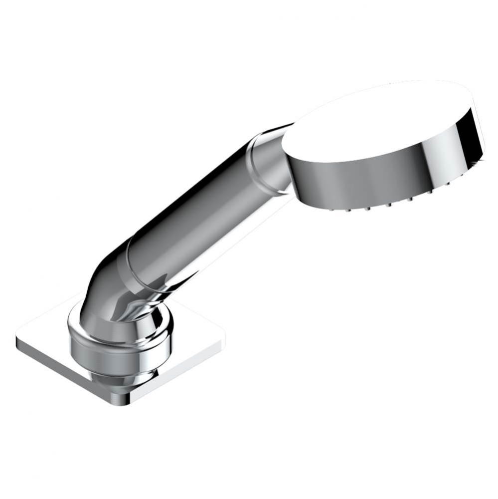 Deck mounted hand shower, with hose