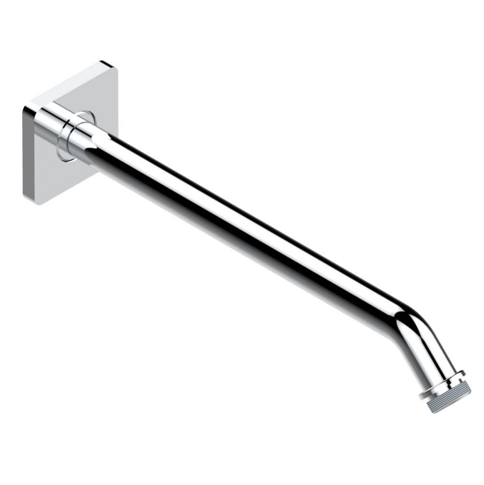Horizontal shower arm, 45°, lg: 10''