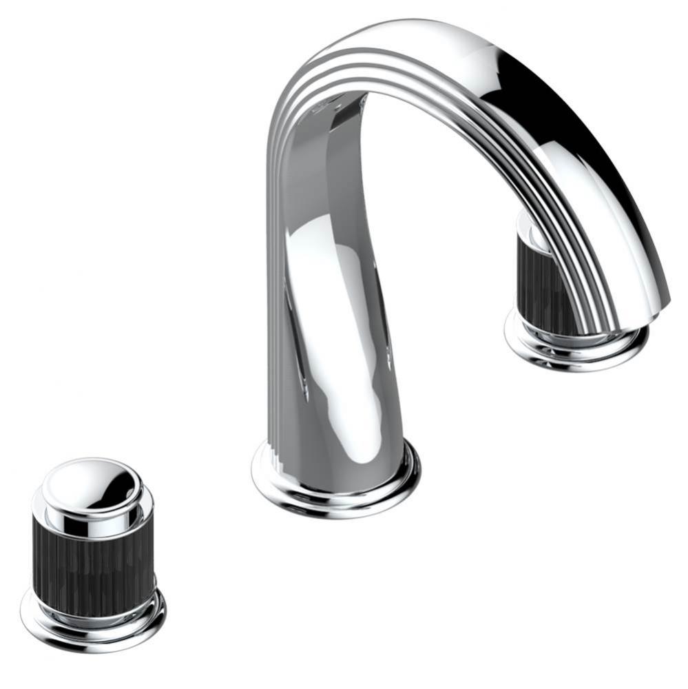 Roman tub set with 3/4'' valves