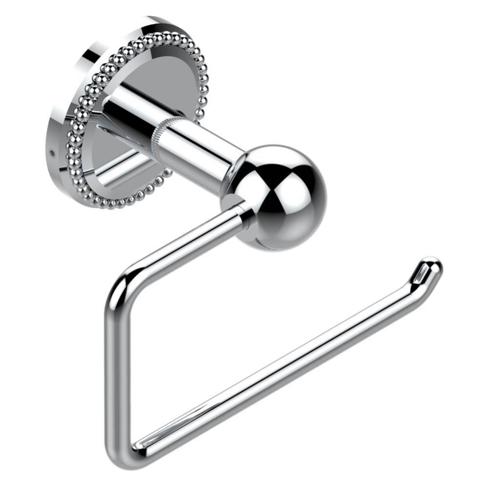 Toilet paper holder, single mount without cover