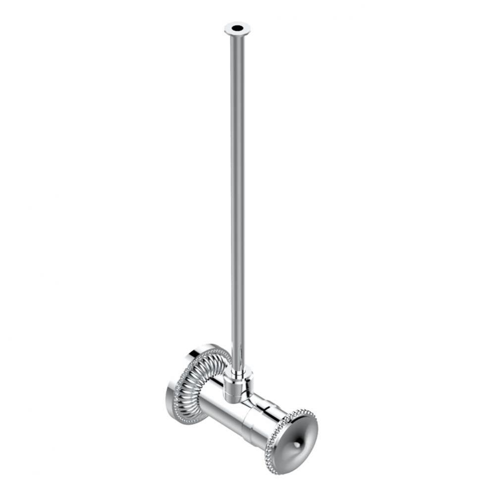 Angle supply valve with 3/8'' adaptor set for toilet