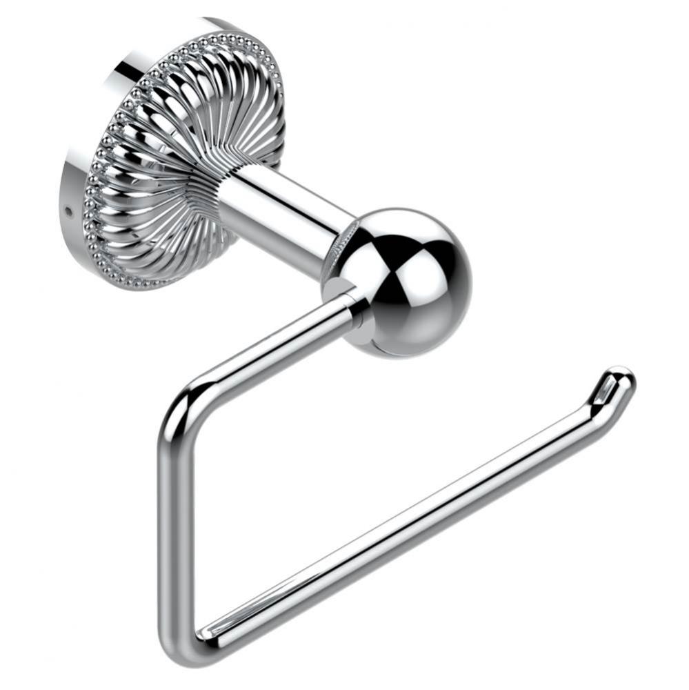 Toilet paper holder, single mount without cover