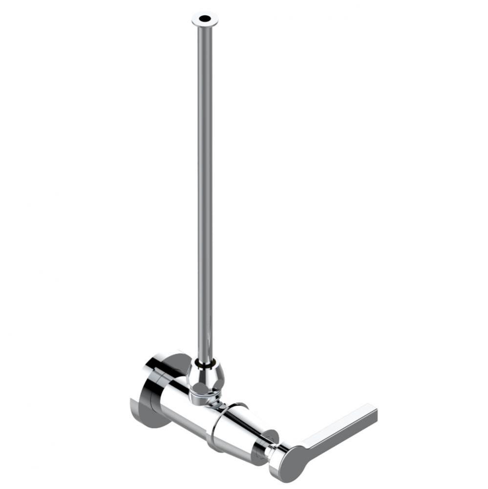 Angle supply valve with 3/8'' adaptor set for toilet