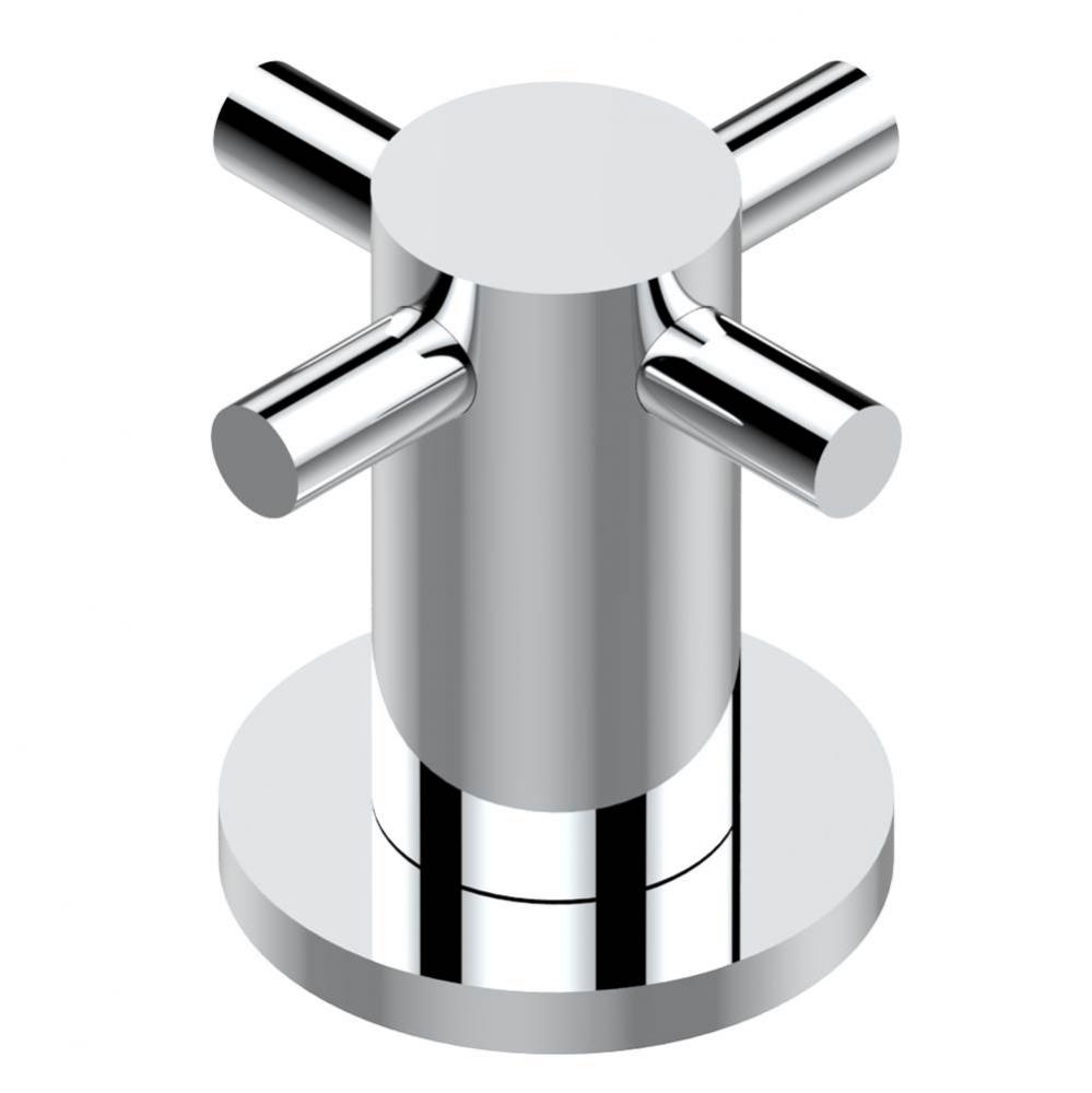 2-function deck diverter with trim