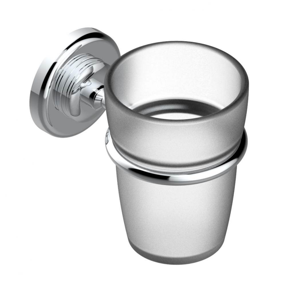 Tumbler holder, wall mounted