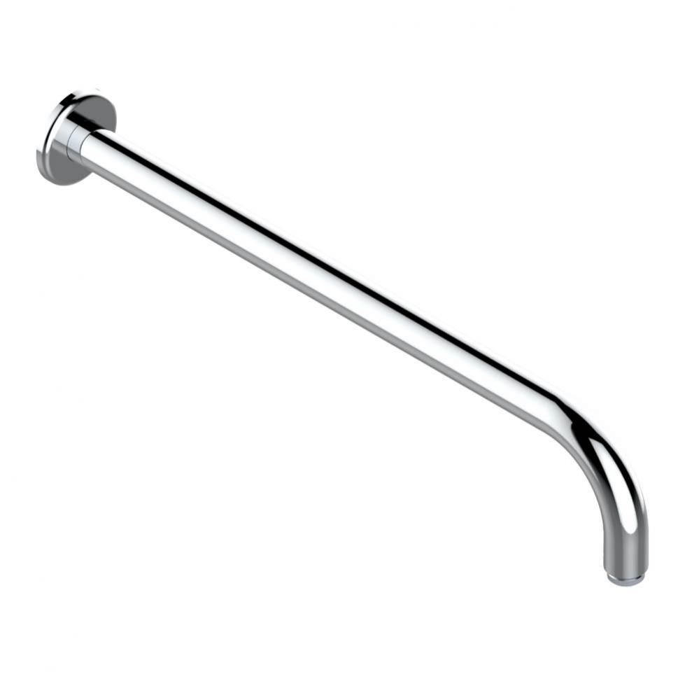 Horizontal shower arm, 90°, lg: 17''